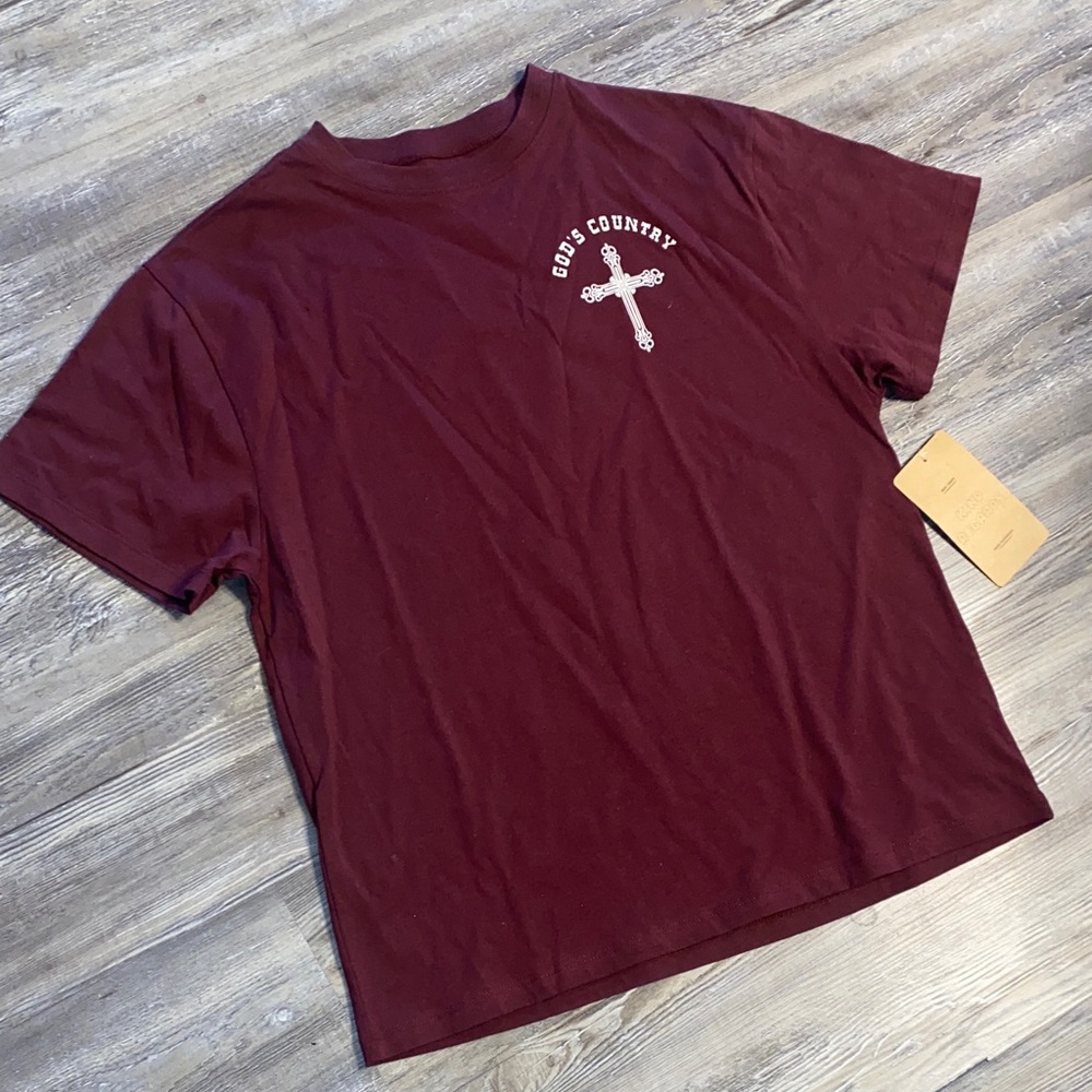 NWT ‘Take Me Back To God’s Country’ Tee XS